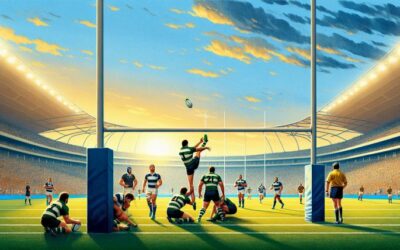 Marque : Arrêt du jeu suite à la capture d’une chandelle dans les 22 mètres., qu’est-ce que c’est en rugby ?